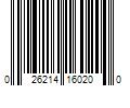 Barcode Image for UPC code 026214160200