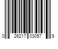 Barcode Image for UPC code 026217030579