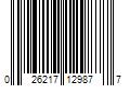 Barcode Image for UPC code 026217129877