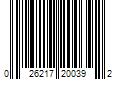 Barcode Image for UPC code 026217200392