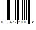 Barcode Image for UPC code 026217230092