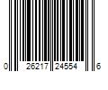 Barcode Image for UPC code 026217245546