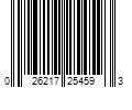 Barcode Image for UPC code 026217254593