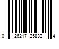 Barcode Image for UPC code 026217258324