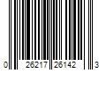 Barcode Image for UPC code 026217261423