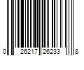 Barcode Image for UPC code 026217262338