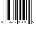 Barcode Image for UPC code 026217304335