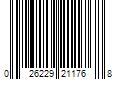 Barcode Image for UPC code 026229211768