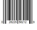 Barcode Image for UPC code 026229562129