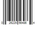 Barcode Image for UPC code 026229564864