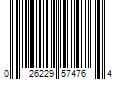 Barcode Image for UPC code 026229574764