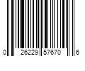 Barcode Image for UPC code 026229576706