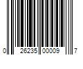 Barcode Image for UPC code 026235000097