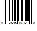 Barcode Image for UPC code 026245107120