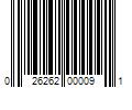 Barcode Image for UPC code 026262000091