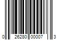 Barcode Image for UPC code 026280000073