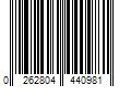 Barcode Image for UPC code 0262804440981