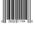 Barcode Image for UPC code 026282111548