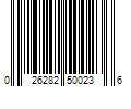 Barcode Image for UPC code 026282500236