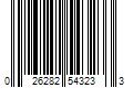 Barcode Image for UPC code 026282543233