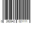 Barcode Image for UPC code 0262842021111