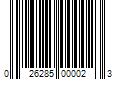 Barcode Image for UPC code 026285000023