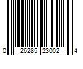 Barcode Image for UPC code 026285230024