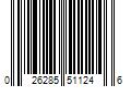 Barcode Image for UPC code 026285511246