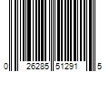 Barcode Image for UPC code 026285512915