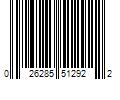 Barcode Image for UPC code 026285512922