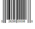 Barcode Image for UPC code 026295000068