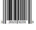 Barcode Image for UPC code 026323922089