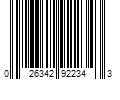 Barcode Image for UPC code 026342922343