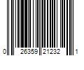 Barcode Image for UPC code 026359212321