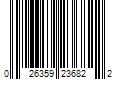 Barcode Image for UPC code 026359236822