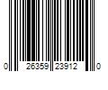 Barcode Image for UPC code 026359239120