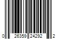 Barcode Image for UPC code 026359242922