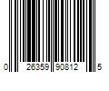 Barcode Image for UPC code 026359908125