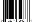 Barcode Image for UPC code 026374709424