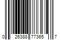 Barcode Image for UPC code 026388773657