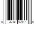 Barcode Image for UPC code 026388923670