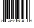 Barcode Image for UPC code 026404061256