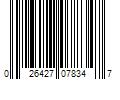 Barcode Image for UPC code 026427078347