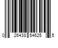 Barcode Image for UPC code 026438546255