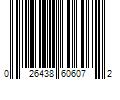 Barcode Image for UPC code 026438606072