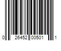 Barcode Image for UPC code 026452005011