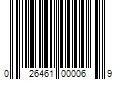 Barcode Image for UPC code 026461000069