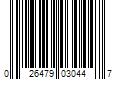 Barcode Image for UPC code 026479030447