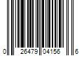 Barcode Image for UPC code 026479041566