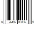 Barcode Image for UPC code 026492000069